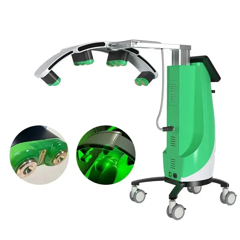 Free Shipping 10D Laser Fat Loss Green Light 532nm Laser Therapy Slimming Pain relieve Spa Gym No Painful Fat Reduce Machine