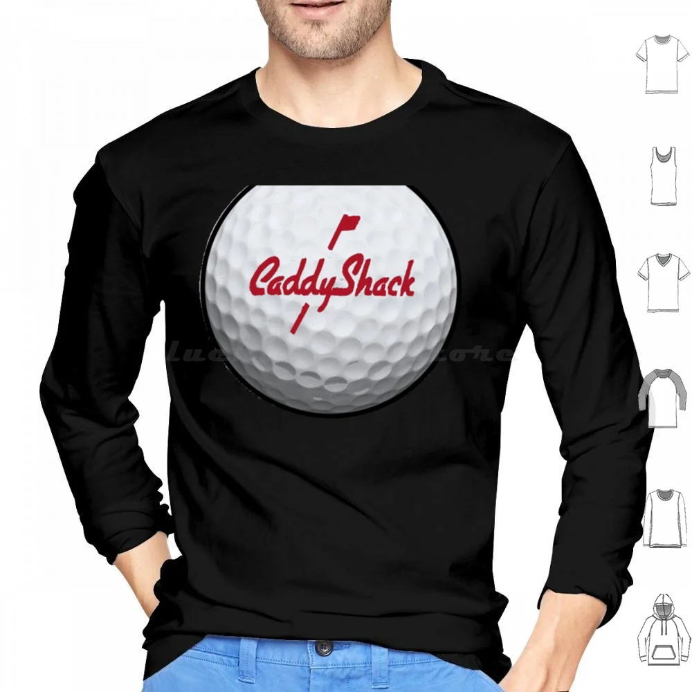 Caddyshack Hoodies Long Sleeve Caddyshack Funny Bill Murray Golf Movie Chevy Chase Classic Primotees Comedy 80s Bushwood