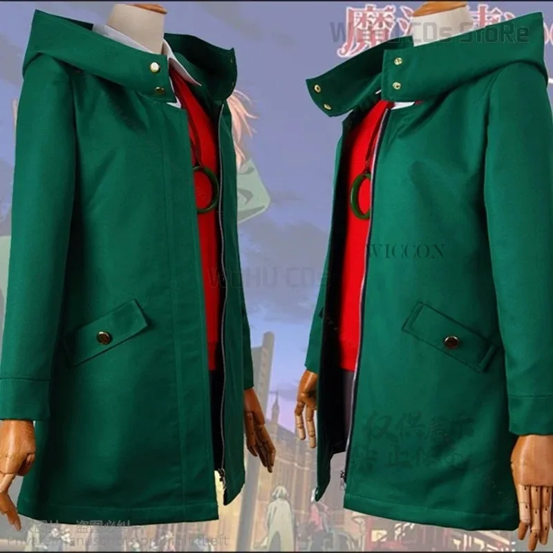 أنيمي القديمة Magus العروس تشيز هاتوري تأثيري حلي معطف مقنع سترة واقية سترة قميص تنورة رجل امرأة الكبار هالوين البدلة