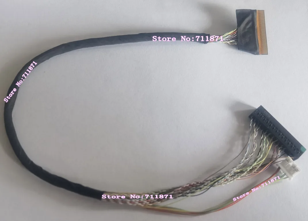 0,5 Шаг 50P 50pin HSD128JUW1 кабель для экрана 50pin FFC FPC HSD128JUW1 кабель для экрана 50P FPC FFC LVDS кабель для экрана
