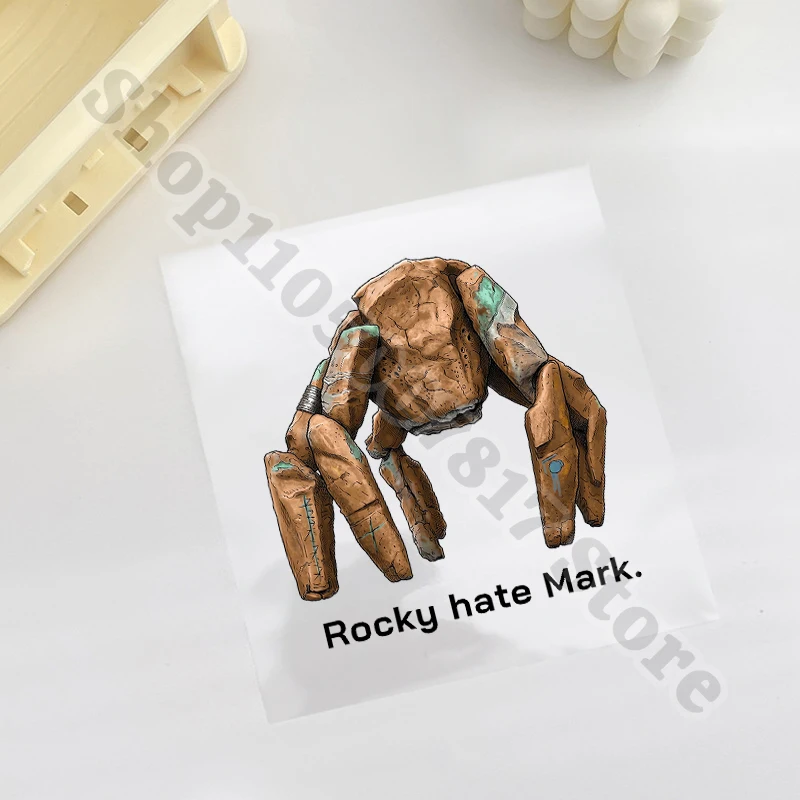 Anime Kreative Transferaufkleber Projekt Hail Mary Sci-Fi Rocky DIY Wasserflasche Dekor Aufkleber Selbstklebende Etiketten Geschenke