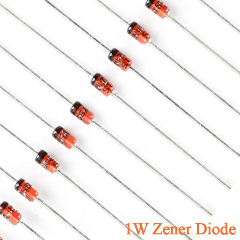 50pcs 1W Zener Diode1N4758A 1N4756A 1N4752A 1N4751A 1N4749A 1N4747A 1N4746A 1N4745A 1N4744A 1N4743A 1N4742A 1N4741A DO-41