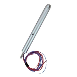 1PCS 18V-26V Rainproof Deicing Airspeed Tube Pitot Support Drainage Heating Function w Temperature Feedback Line for RC Airplane