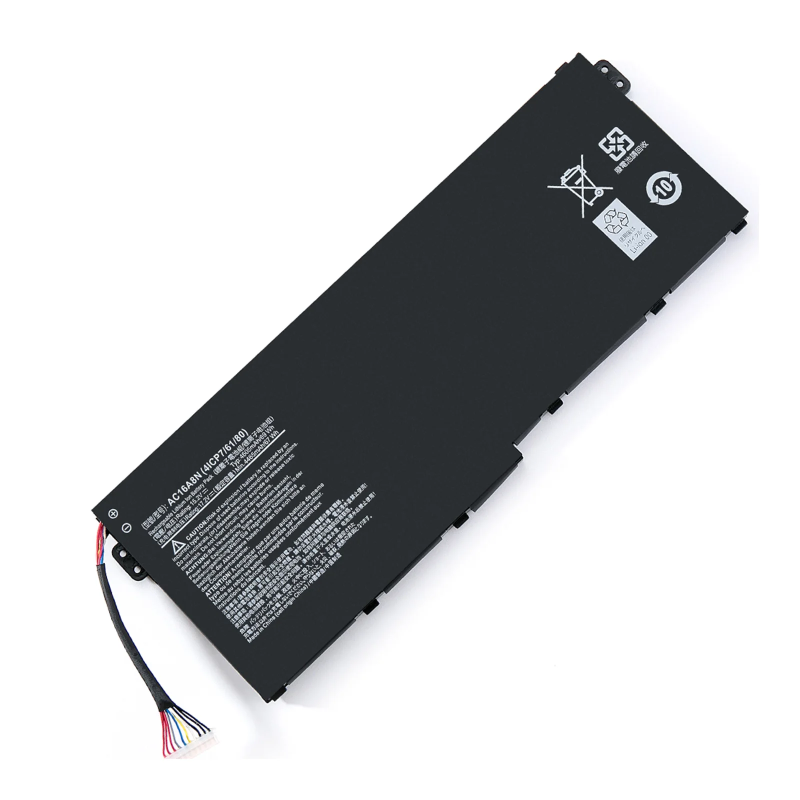 Imagem -06 - Bateria Portátil para Acer Aspire V17 V15 Nitro Vn7593g Vn7793g-73yp 78e3 Vn7-793 717l 4icp7 61 80 Bvbh-ac16a8n