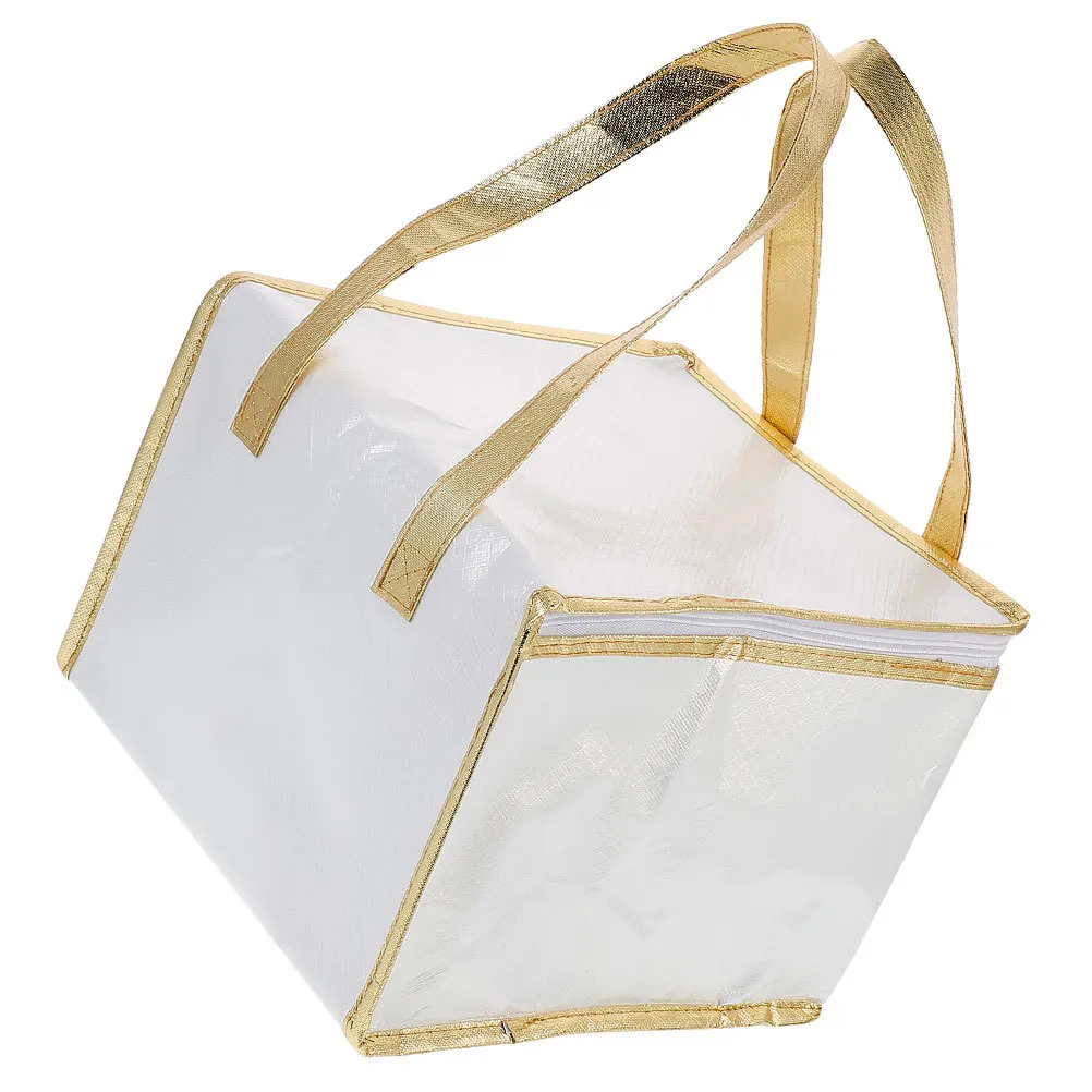 

Insulated Large Capacity Food Bag Durable Cake Delivery Bag Pizza Picnic Carrier Thermal Food Storage Insulated Grocery Bags