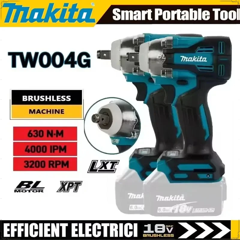 

Бесщеточная аккумуляторная дрель-шуруповерт Makita TW004G, 630 Нм, перезаряжаемая