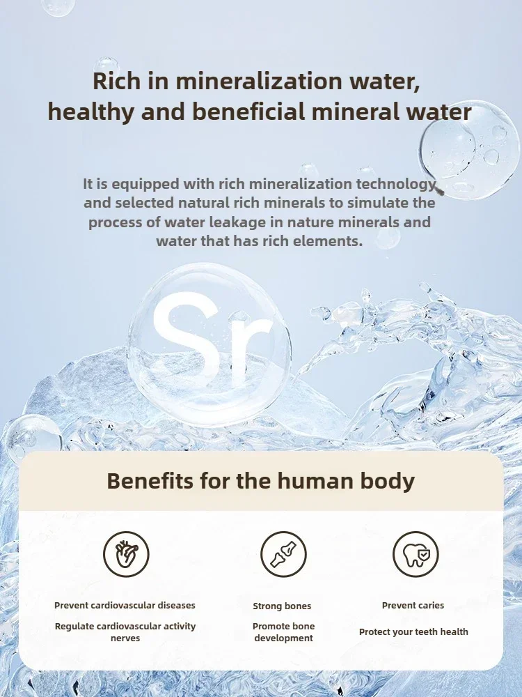 Instant water dispenser Water purifier Household direct drinking water machine Desktop RO heating and drinking machine