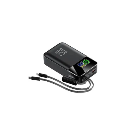 Портативное зарядное устройство 65W Power Bank 30000mAh с быстрой зарядкой PD, SCP, FCP для телефонов, ноутбуков, планшетов и Mac
