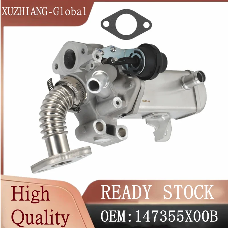 Brand New EGR Cooler 147355X00B 147355X00A 700452 14735-5X00A 14735-5X00B for Nissan NP300 Navara Pathfinder Cabstar 2.5 DCI