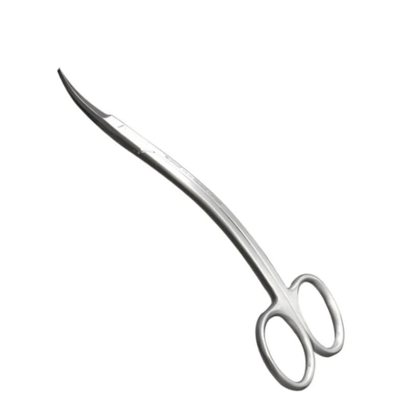 

Dental Stainless Steel Scissors Double Curved Gold Plated Handle Sharp and Durable Surgical Tools Dentistry Surgical Instrument