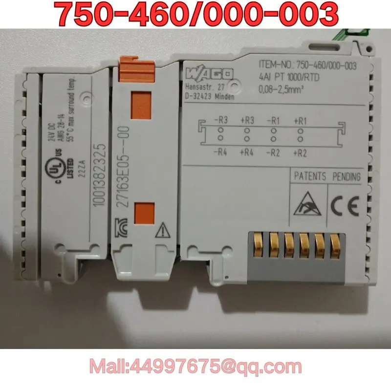 

Second-hand 750-460/000-003 PLC module functional test is normal