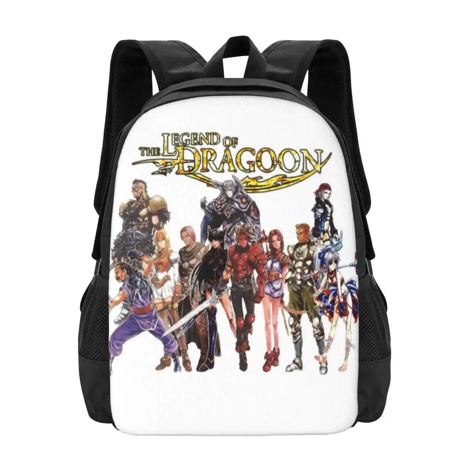 

Legend Of Dragoon Humans Hot Sale Schoolbag Backpack Fashion Bags The Legend Of Dragoon Rose Dart Haschel Miranda Shana Albert