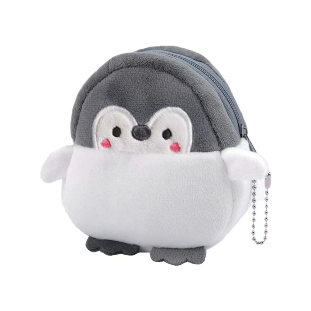 Plush Coin Bag Cute Little Penguin Mini Zero Wallet