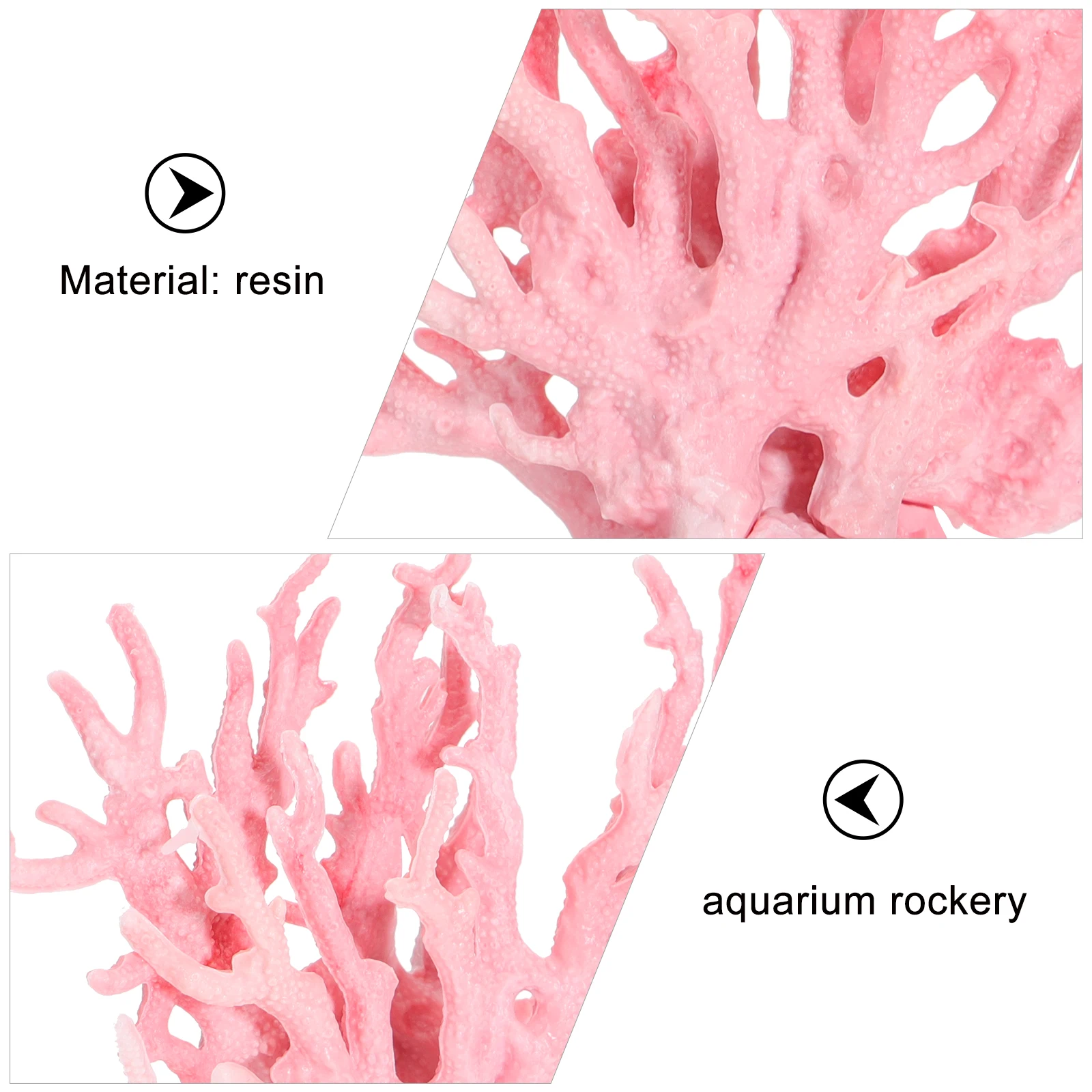 

1pc Simulation Resin Coral Aquarium Fish Tank Decoration For Fresh Salt Water Lifelike Shelter Ornament Pets Accessories