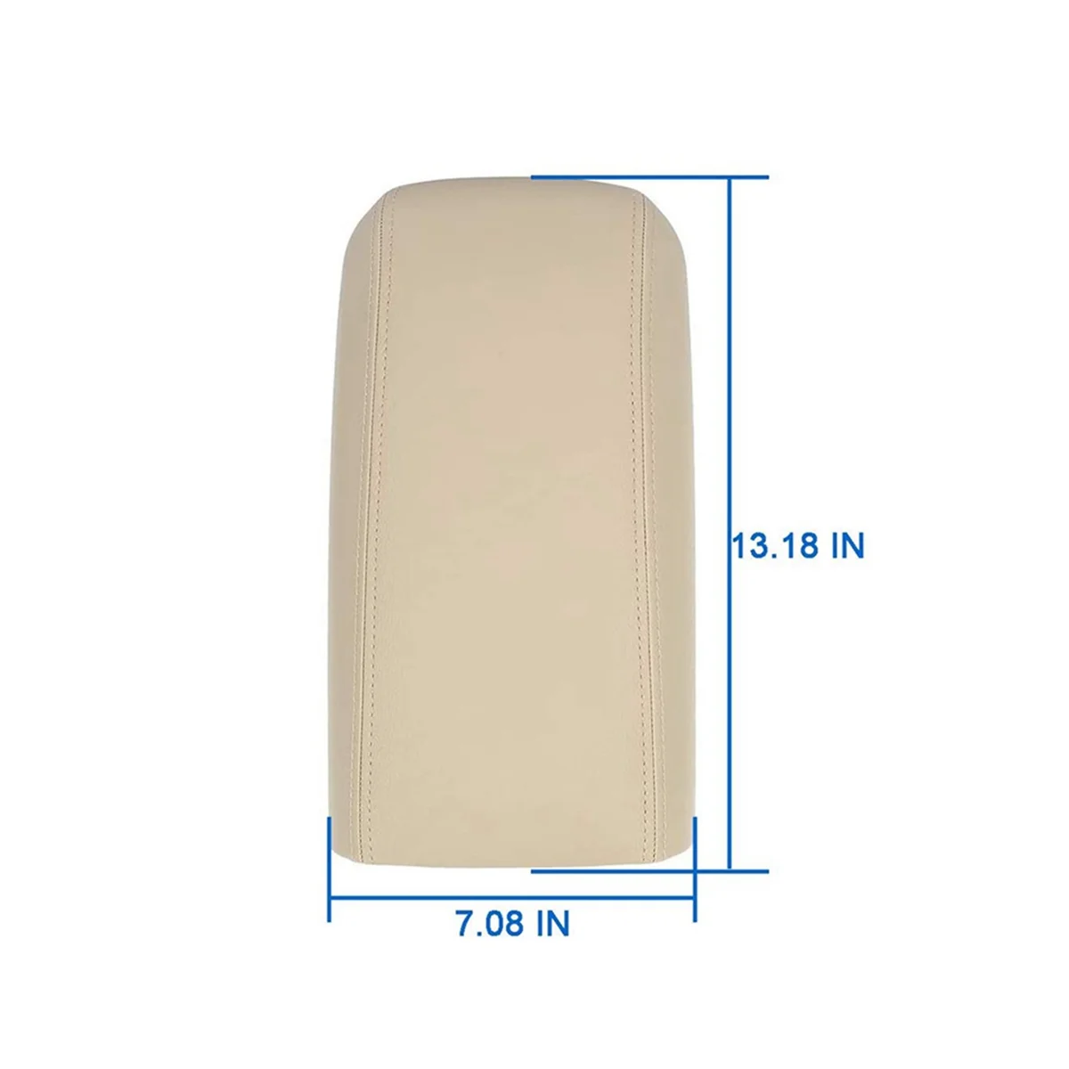 Auto PU Leather Center Console Lid Beige Armrest Cover for Chevrolet Trailblazer Buick Rainier 25998847 25998838