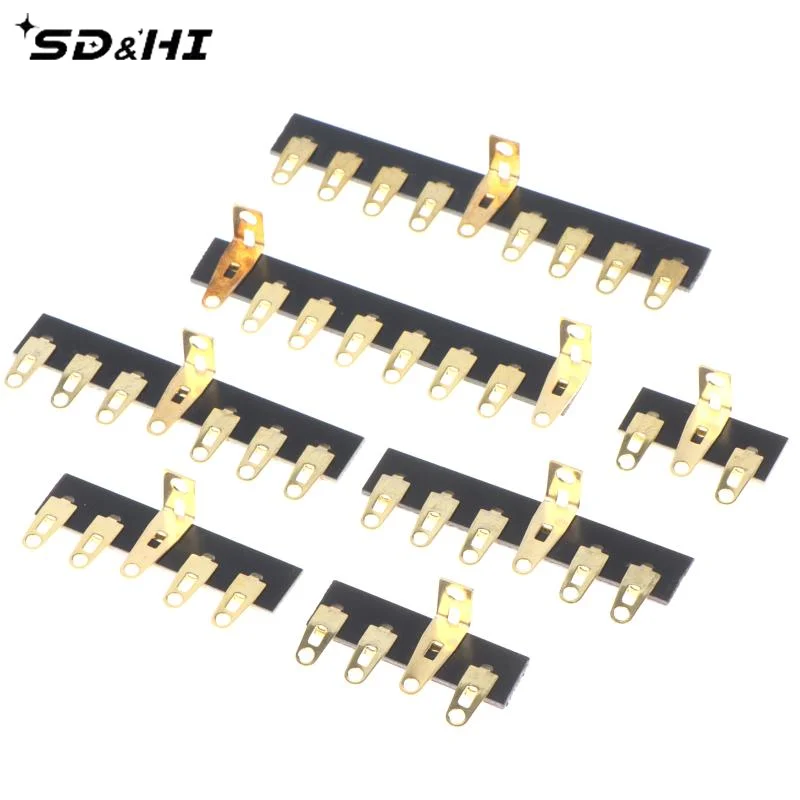 1PCS Ampmart 3-10Pins Tag Strip Gold Pins Plated Audio Strip Tag Board ,For Guitar Amplifiers HIFI DIY