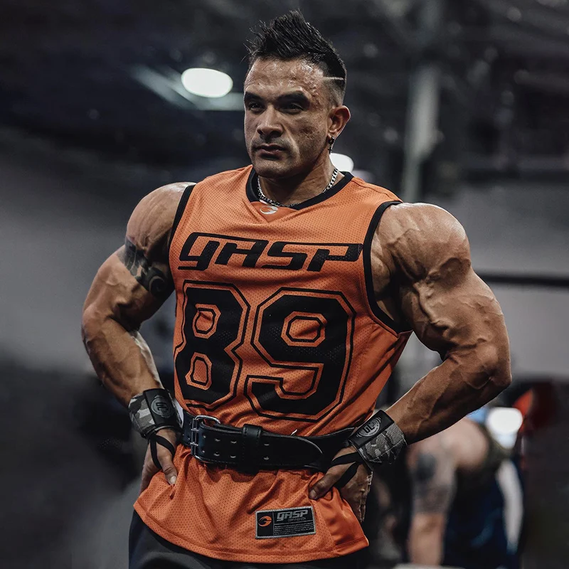 

Men's Fitn Svel American Fooall Vest Breathable Qui Dry Moisture ng Gym Training Top Polyester Loose Fit