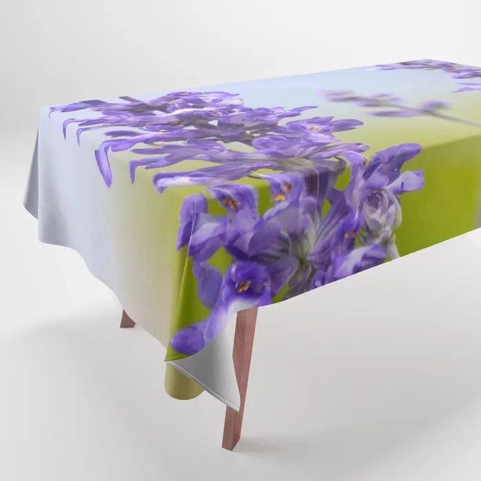 Beautiful Abstract Plants Flowers Insects Leaves  Pattern Tablecloths Home Decoration Rectangular Party