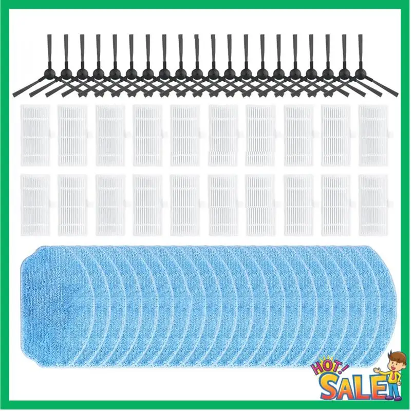 

A53T для Midea VCR04W боковая щетка Hepa фильтр швабра тряпка аксессуар для робота-пылесоса запасная часть