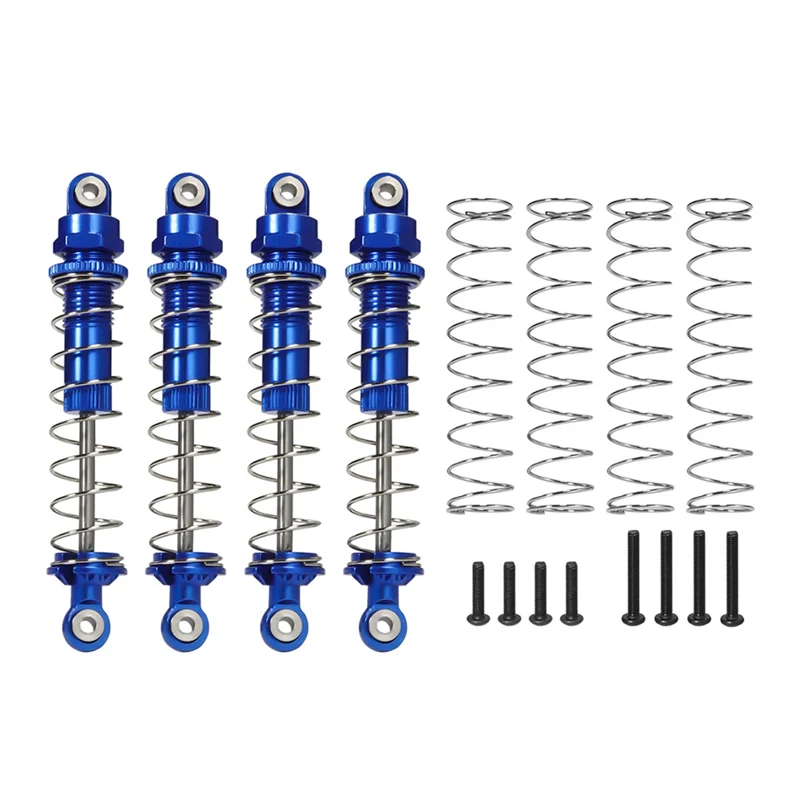 

MACH-4Pcs Metal Shock Absorber Damper For 1/18 RC Crawler Car UTB18 Capra Unlimited Trail Buggy Upgrade Parts Accessories