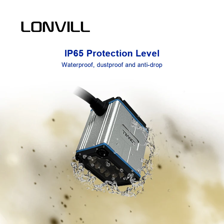 OEM USB RS232 DPM قارئ الرمز عالية الكثافة ماسح الباركود الصناعية الثابتة جبل ماسح الباركود المورد