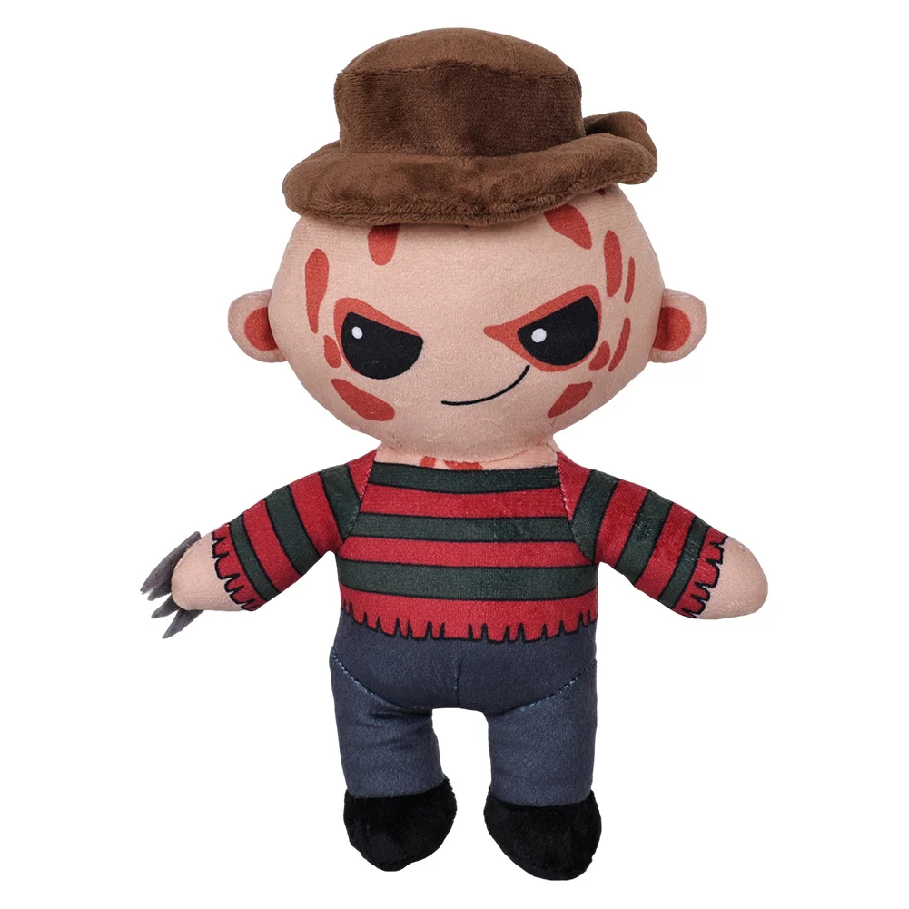 Halloween Horror Killer Freddy Plush Plushies, Cosplay de Rua Pesadelo, Adereços Estatueta, Presente da Mascote, Festa de Vestir Fantasia, Filme, 25cm