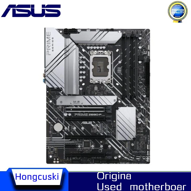 Used For Asus PRIME Z690-P Original Desktop For Intel Z690A Z690 DDR5 Motherboard LGA 1700 Support 12900KF 12700K