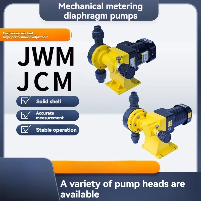 Elektryczna pompa membranowa JWM/JCM, mechaniczna pompa membranowa, elektryczna pompa dozująca, jest kwaśna i