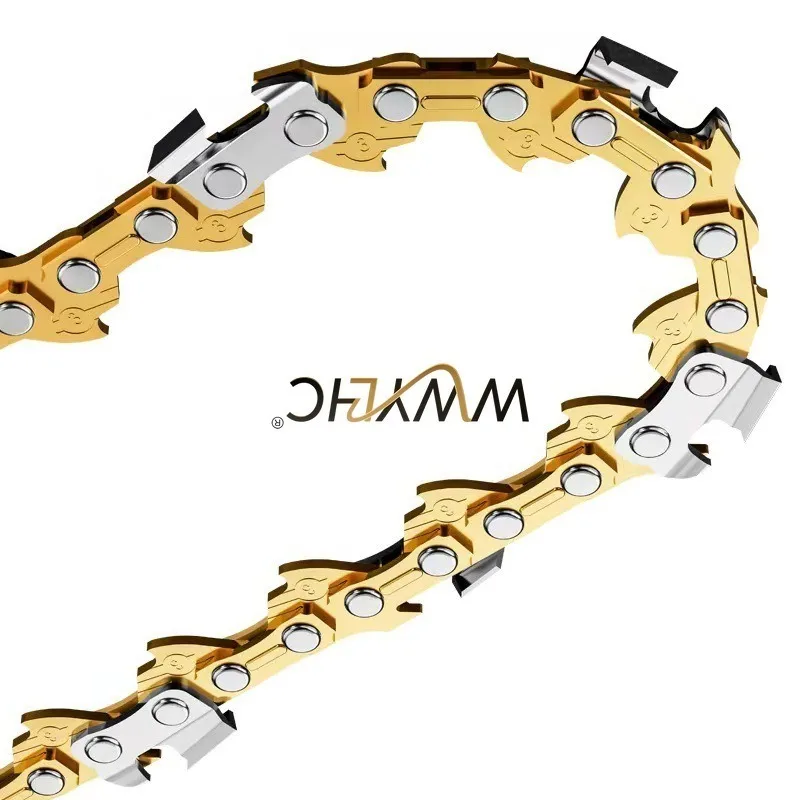 Suitable for Gold Right Angle 3/8LP Chainsaw Chain Logging Saw Chainsaw  Small Eight 12 Inch 16 Inch Single Hand