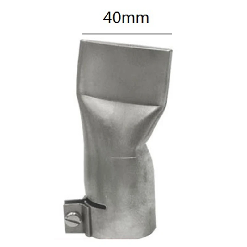 Saldatura per riparazione pavimenti Punta di saldatura per ugello da 4 cm per ugello piatto Punte per saldatore in plastica Rullo per saldatura di plastica con torcia ad aria calda
