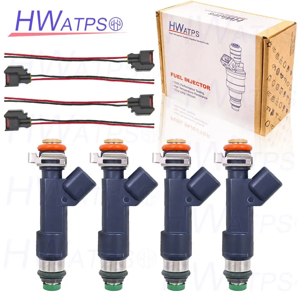 4 Uds FJ985 nueva boquilla de inyector de combustible para Chevrolet Cobalt HHR Malibu Pontiac G5 G6 solstice Saturn Aura Sky Vue 800-2021N