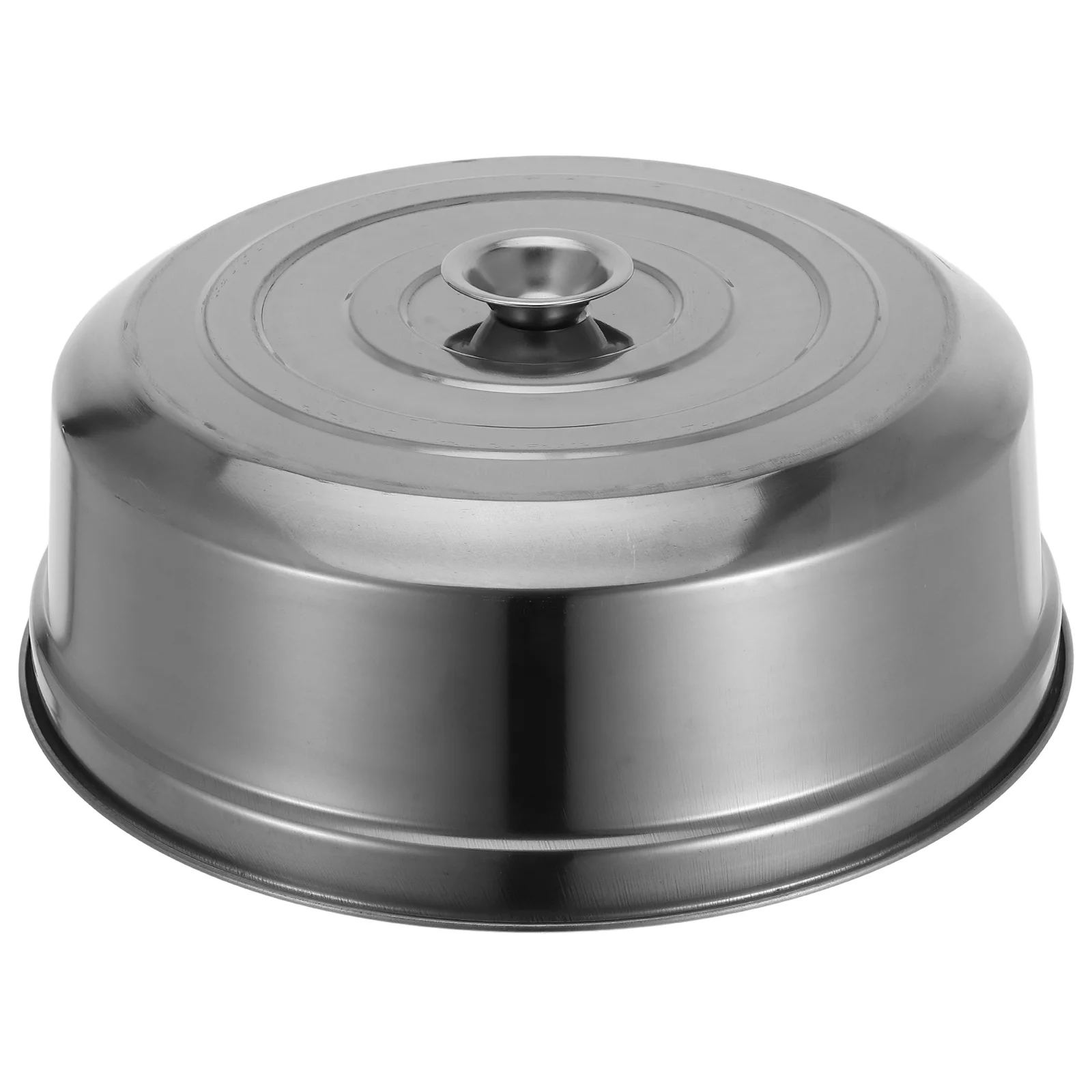 

Stainless Steel Steaming Lid Dome Pot Cover for Melting Cheese Versatile Steamer Cover Kitchen and Outdoor Use