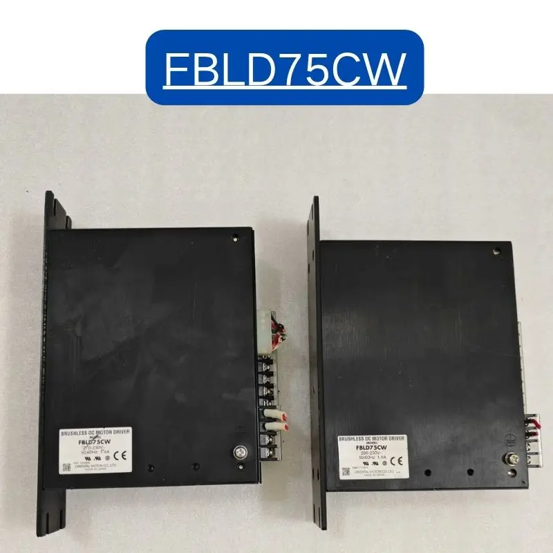 second-hand FBLD75CW servo drive tested ok