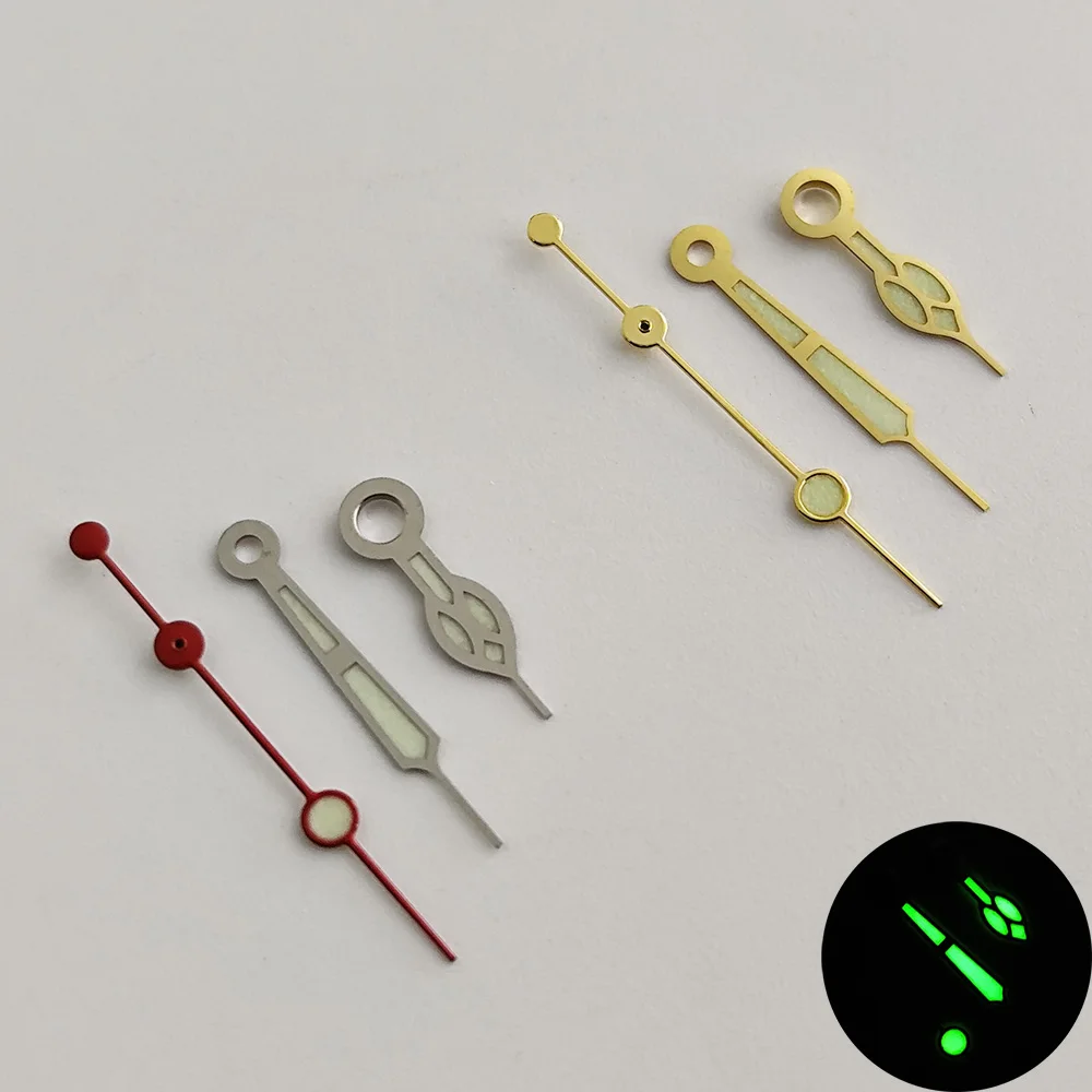 عقارب الساعة NH35 متوافقة مع ملحقات ساعة اليد الفضية/الذهبية الأوتوماتيكية NH35