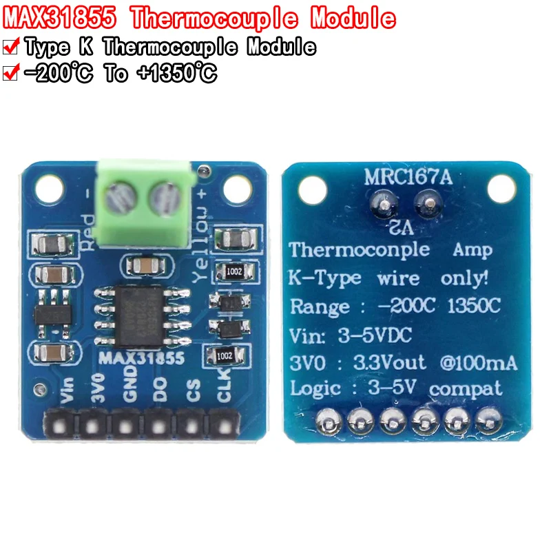 MAX31855 K Typ Thermoelement Breakout Board Temperaturmessmodul für Arduino Großhandelspreis