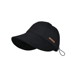 Fashionable Wide-Brim Visor Cap for Sun Protection