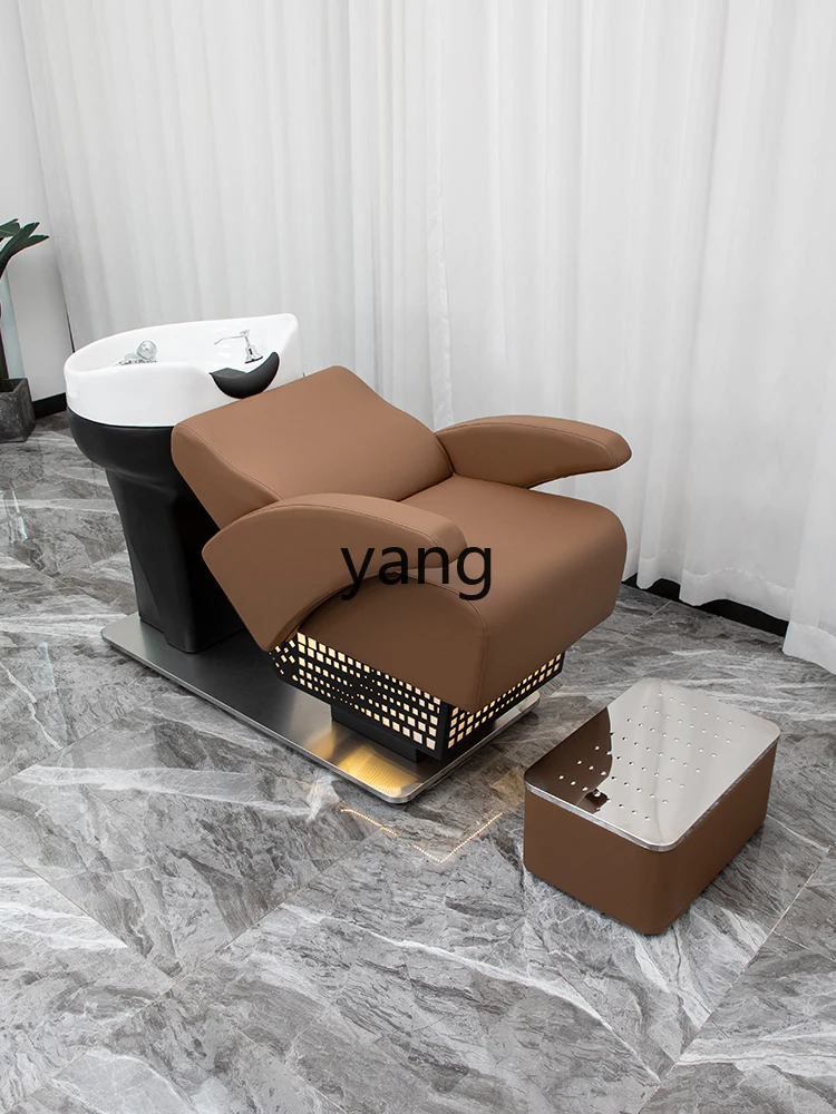 Lmm new half-lying shampoo bed hair shop flush bed ceramic basin special shampoo bed