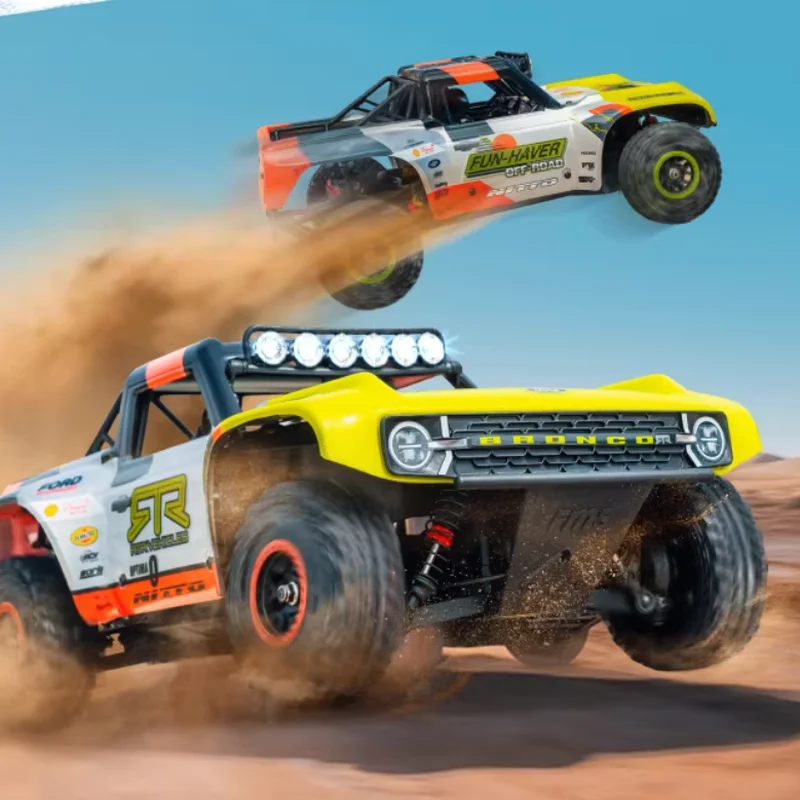 FMS 1/18 RTR Liema U4 FCX18 Brushed RC Car 2.4G Short Course Truck Simulation Collection Car Model Racing Climbing Car Toy Gifts