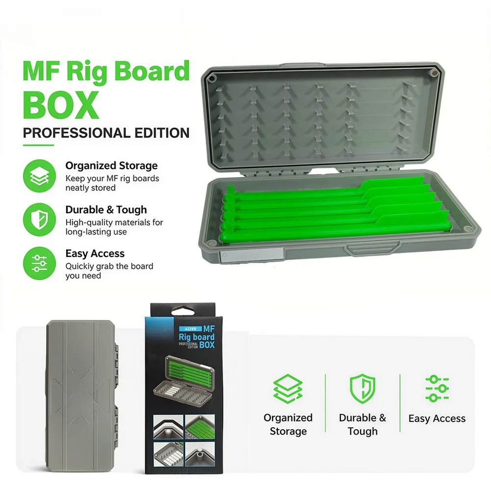 Karpfenangel-Rig-Board-Box mit – Fishing Hook Box Bewertung und Preis