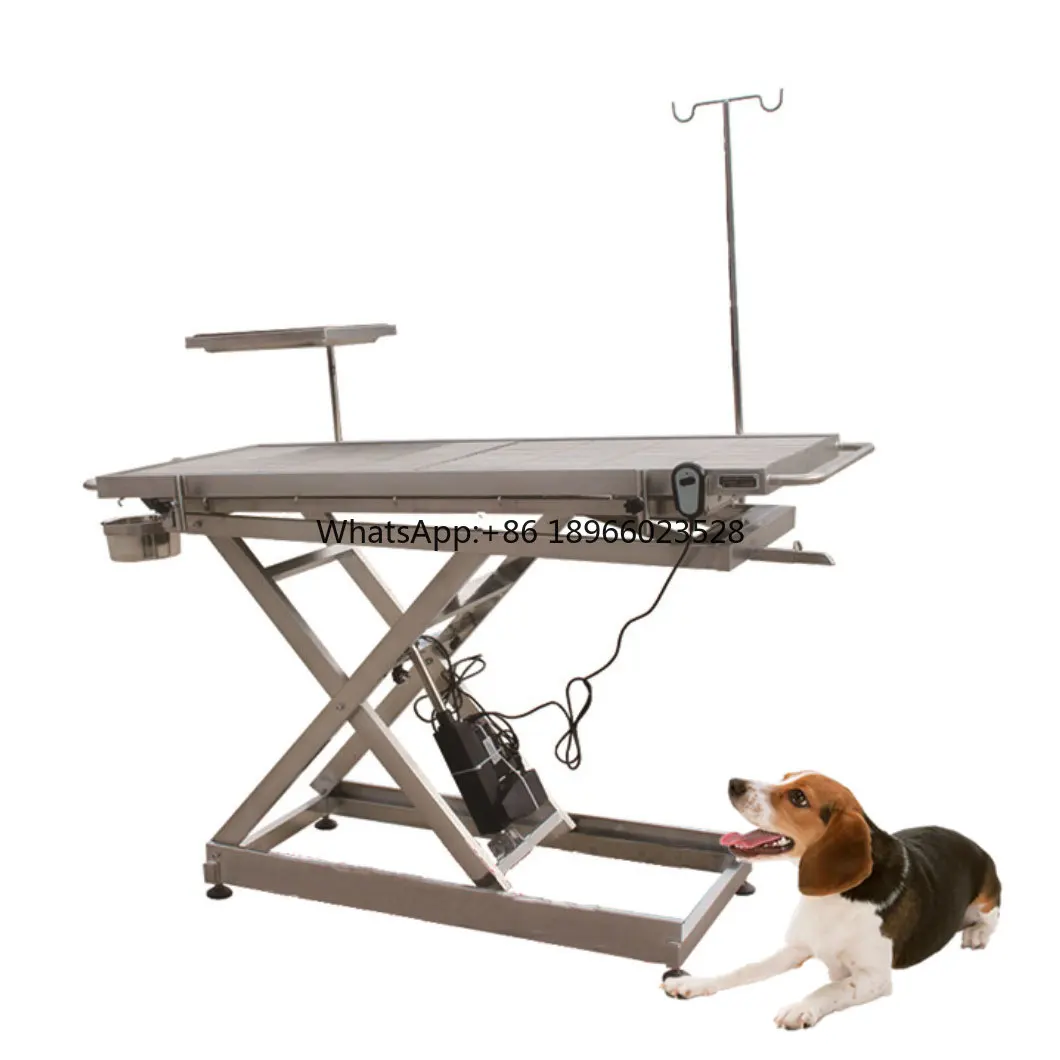 

Stainless Steel Medical Hospital Vet Surgery Operation Bed, Veterinary Operating Table for pet