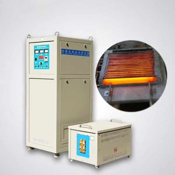 Carbon Steel Blank Rod Induction Power Unit Converter Induction Heating Equipment For Hot Forging