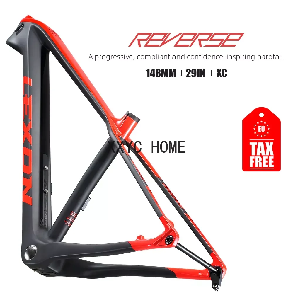 

Carbon Frame 29er Lexon Mountain Bike Hardtail Frames 148*12mm Thru Axle BSA BOOST 29 plus Frameset Cycling Parts