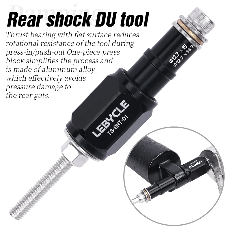LEBYCLE Rear Shock Bushing Tool for MTB Bike Repair
