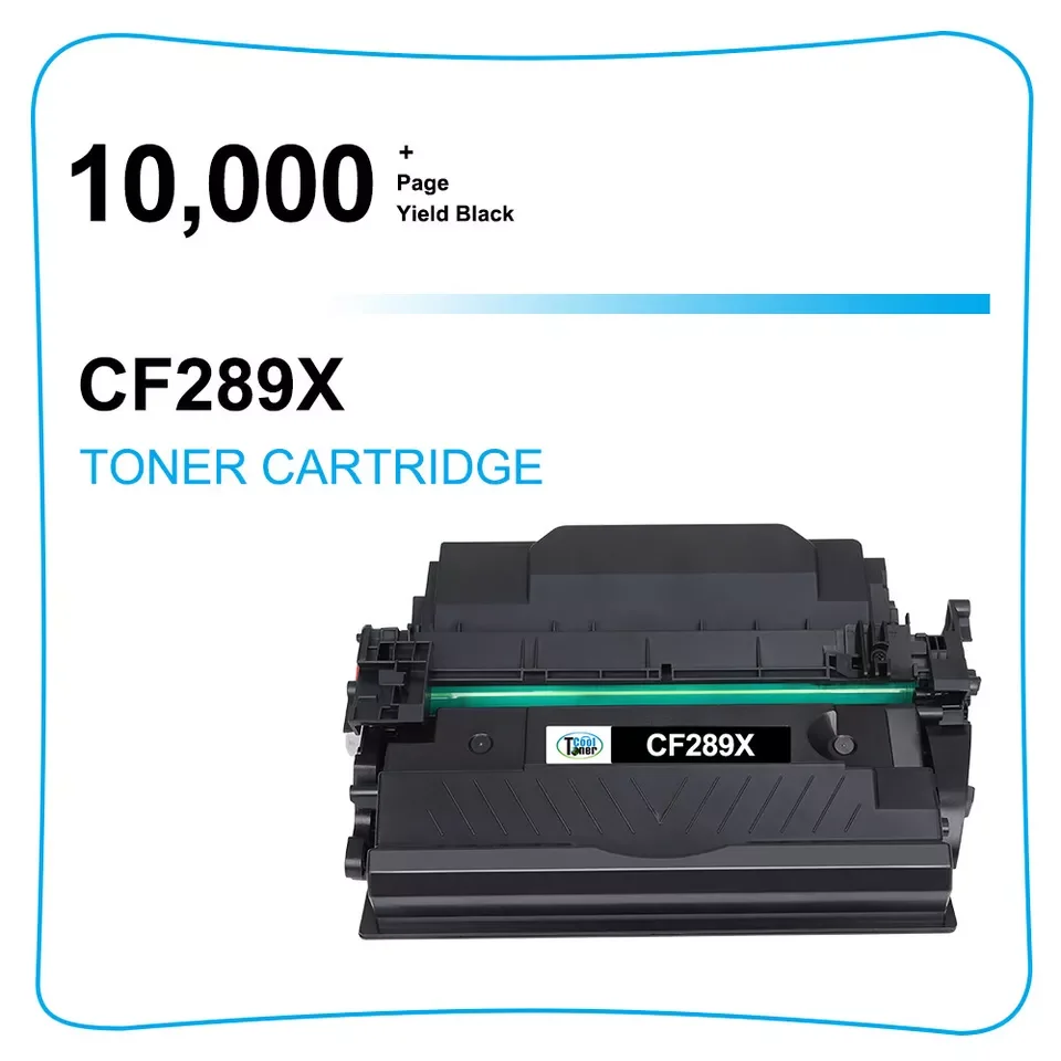 2PK CF289X 89X Toner Compatible with HP LaserJet M507 M507dn M528 M528dn No Chip