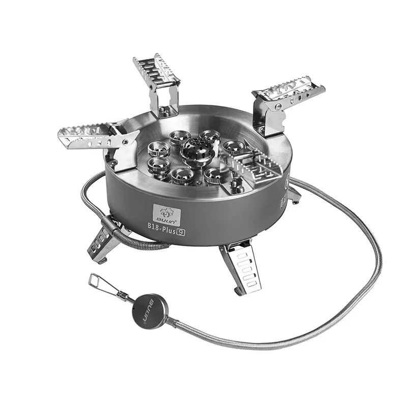 Bulin Bl100-b18 Plus9 Easy Ignition 9 Burners Foldable Camp Stove High-power Outdoor Portable Camping Stove