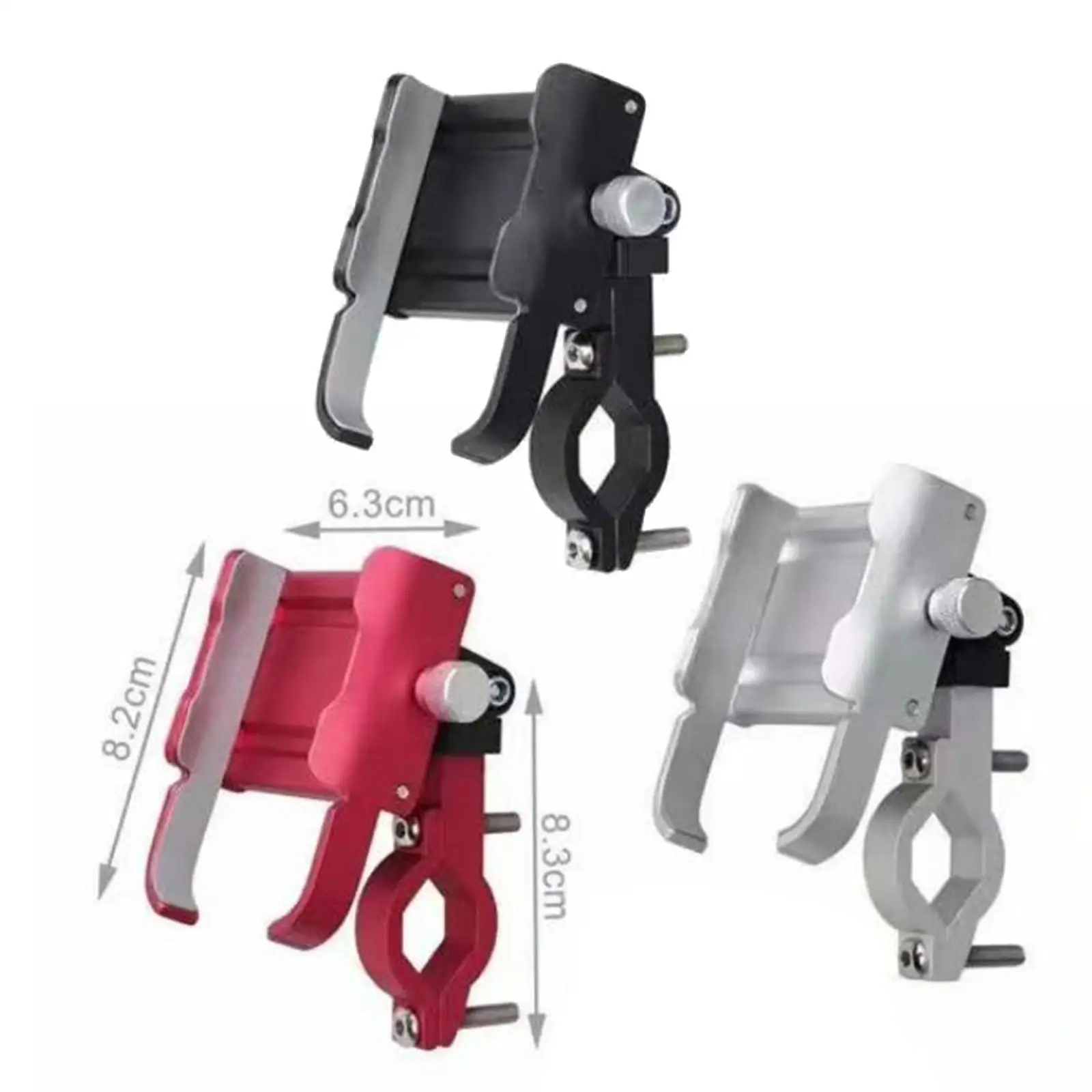 

Motorcycle Phone Holder Mount Holder Universal Scratch Protection 720 Rotation