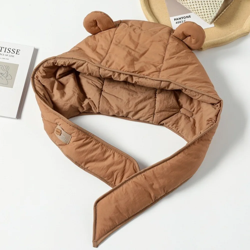 

Leisure Thickened Down Cotton Pullover Hat Cold Resistant Warm Winter Pilot Hat Windproof Cartoon Ski Lei Feng Hat Men