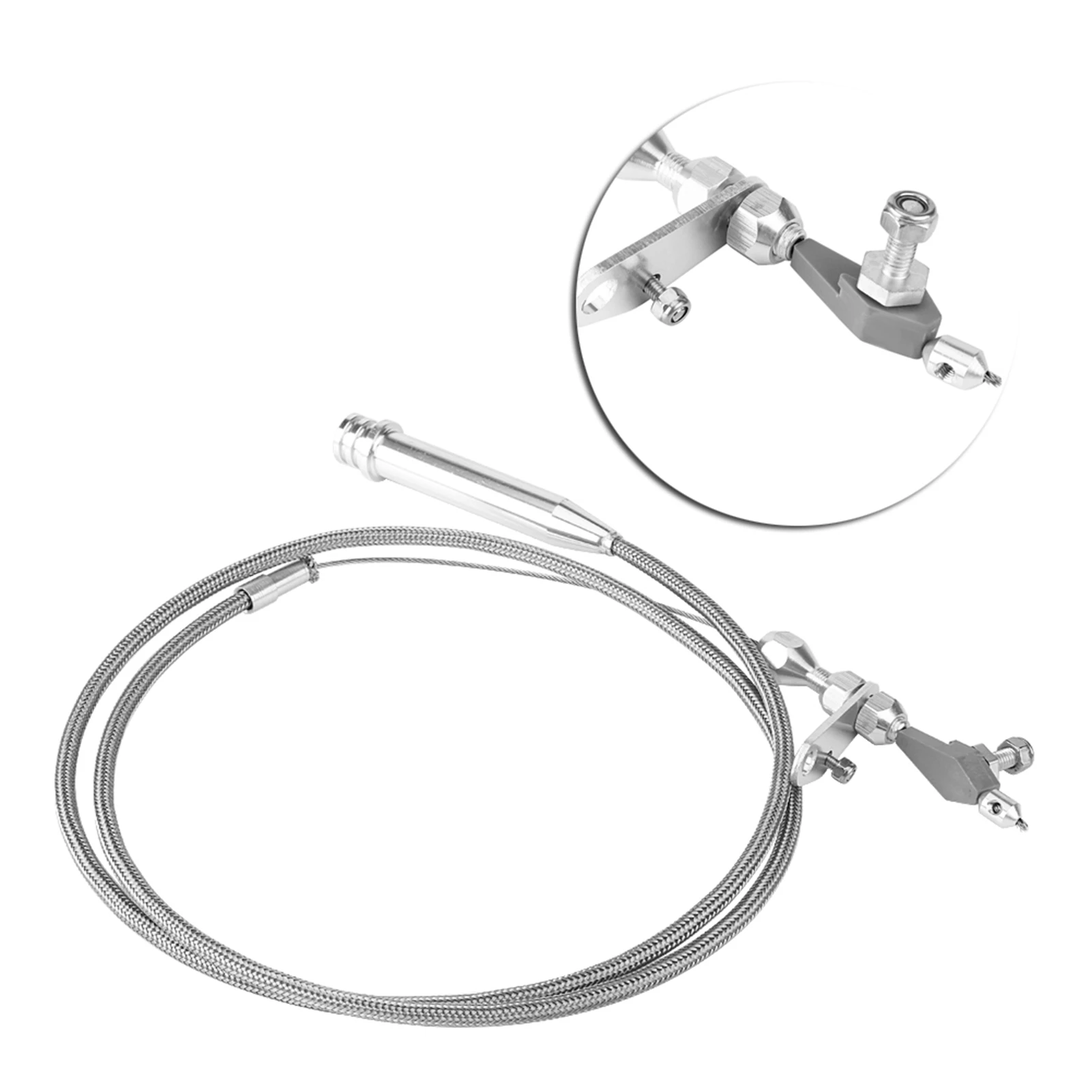 Kabel Kickdown GM 700R4 yang Ditingkatkan, Serat Nilon Berkinerja Tinggi Anti-Korosi, Pengganti untuk Transmisi Chevy Buick Pontiac