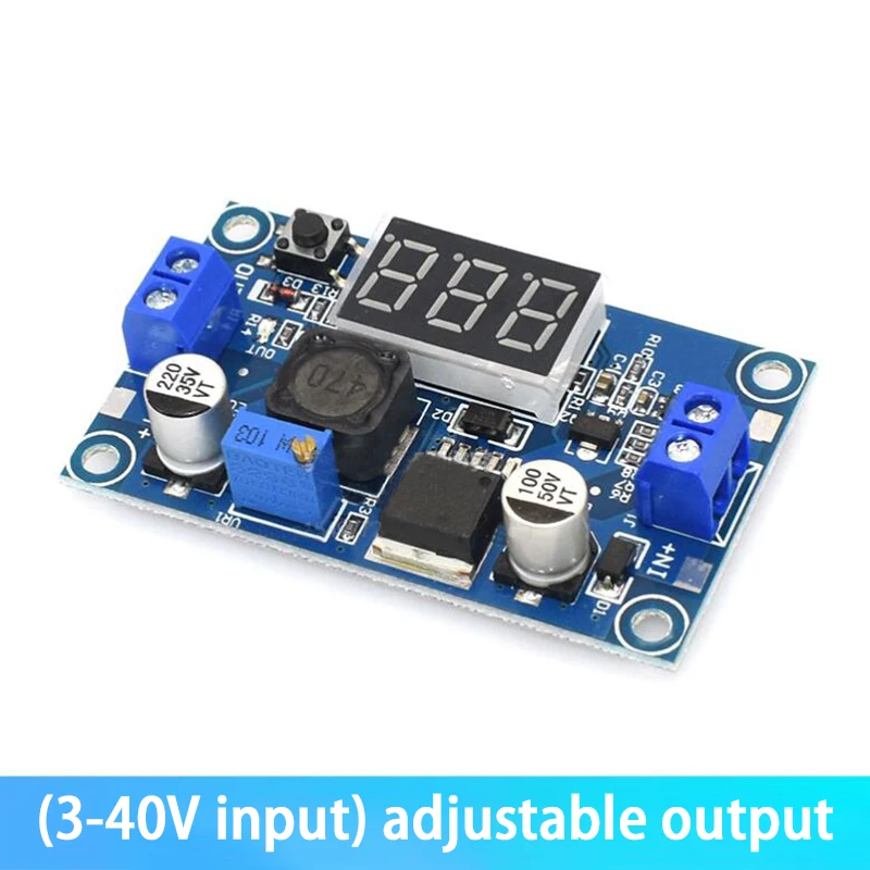 LM2596S DC-DC DC adjustable step-down power supply module regulator board 3A 12/24 to 12/5/3.3V