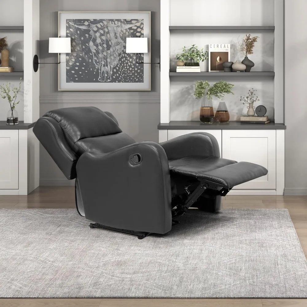 

Manual Recliner Chair, Reclining Sofa Chair, Home Theater Seating, Wall Hugger, Manual Recliner For Living Room/office/apartmen